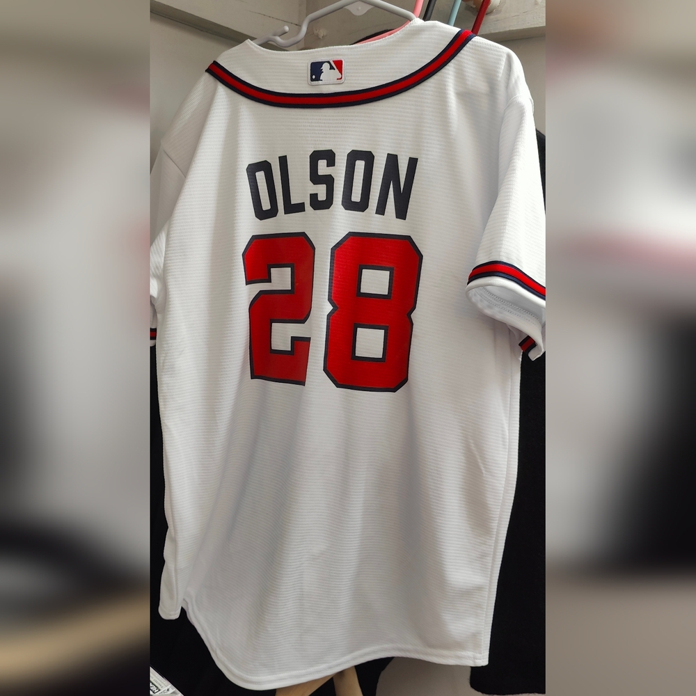White Nike Atlanta Braves Jersey